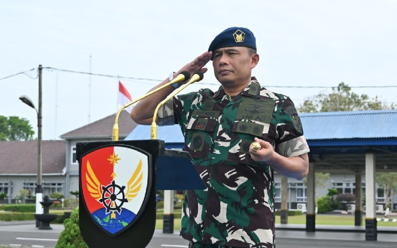 Pesan Penting Komandan Lanud Adi Soemarmo Saat Pimpin Apel Luar Biasa