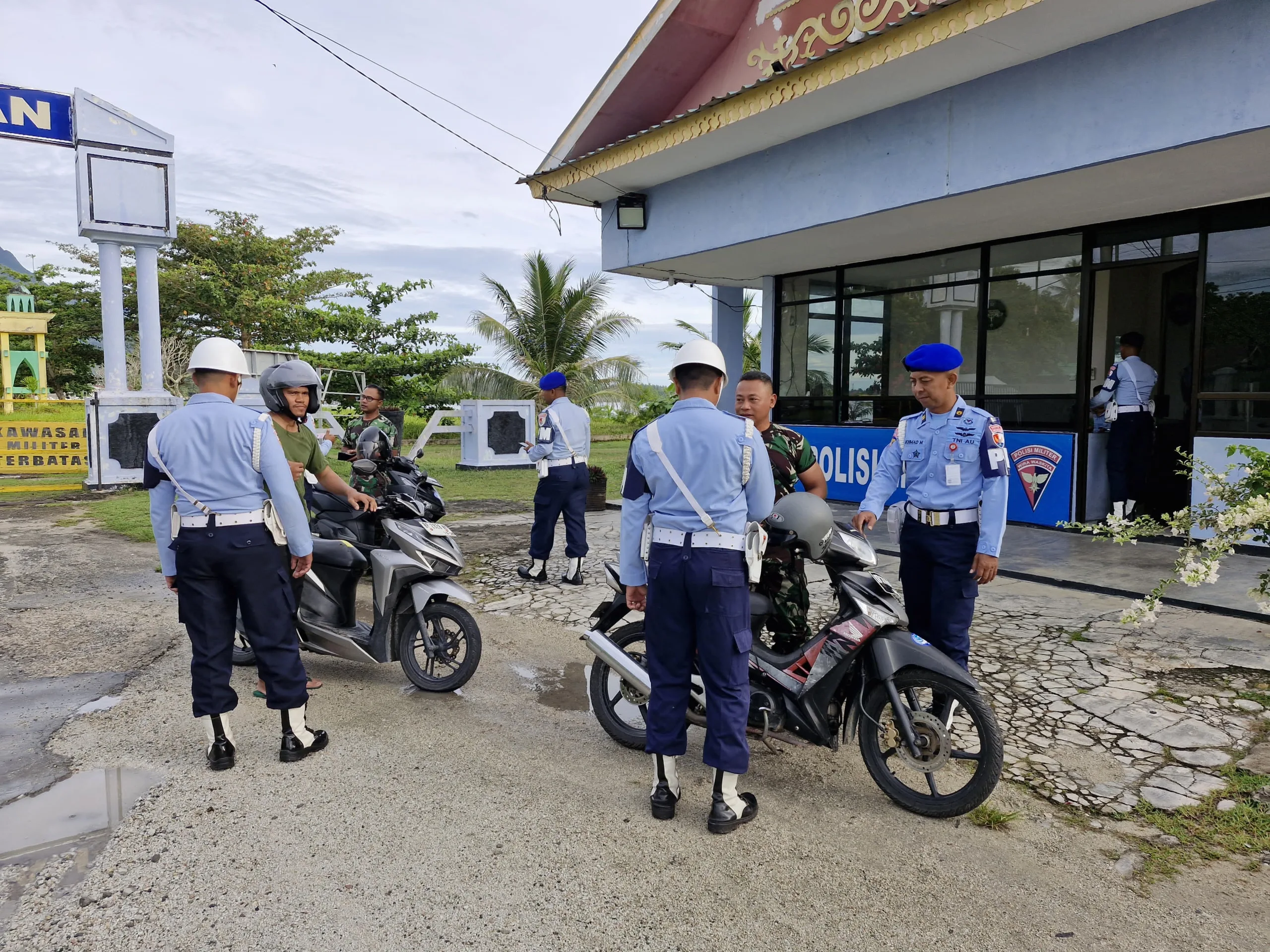 Jelang HUT ke-79, Satpomau Lanud Raden Sadjad Natuna Gelar Razia Disiplin – Kutipan