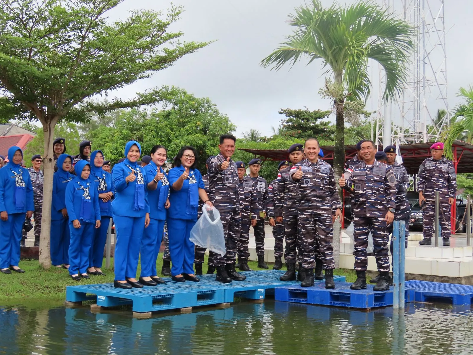 Di Natuna, Dankodaeral IV Tinjau Hanpangan dan Sekolah PAUD Lanal Ranai – Kutipan
