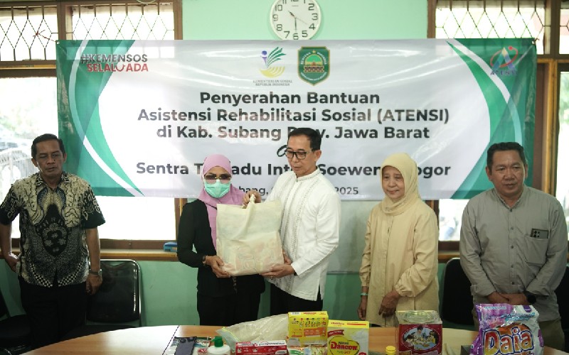 Program ATENSI Mulai Direalisasikan di Subang, 141 Paket Bantuan Disalurkan