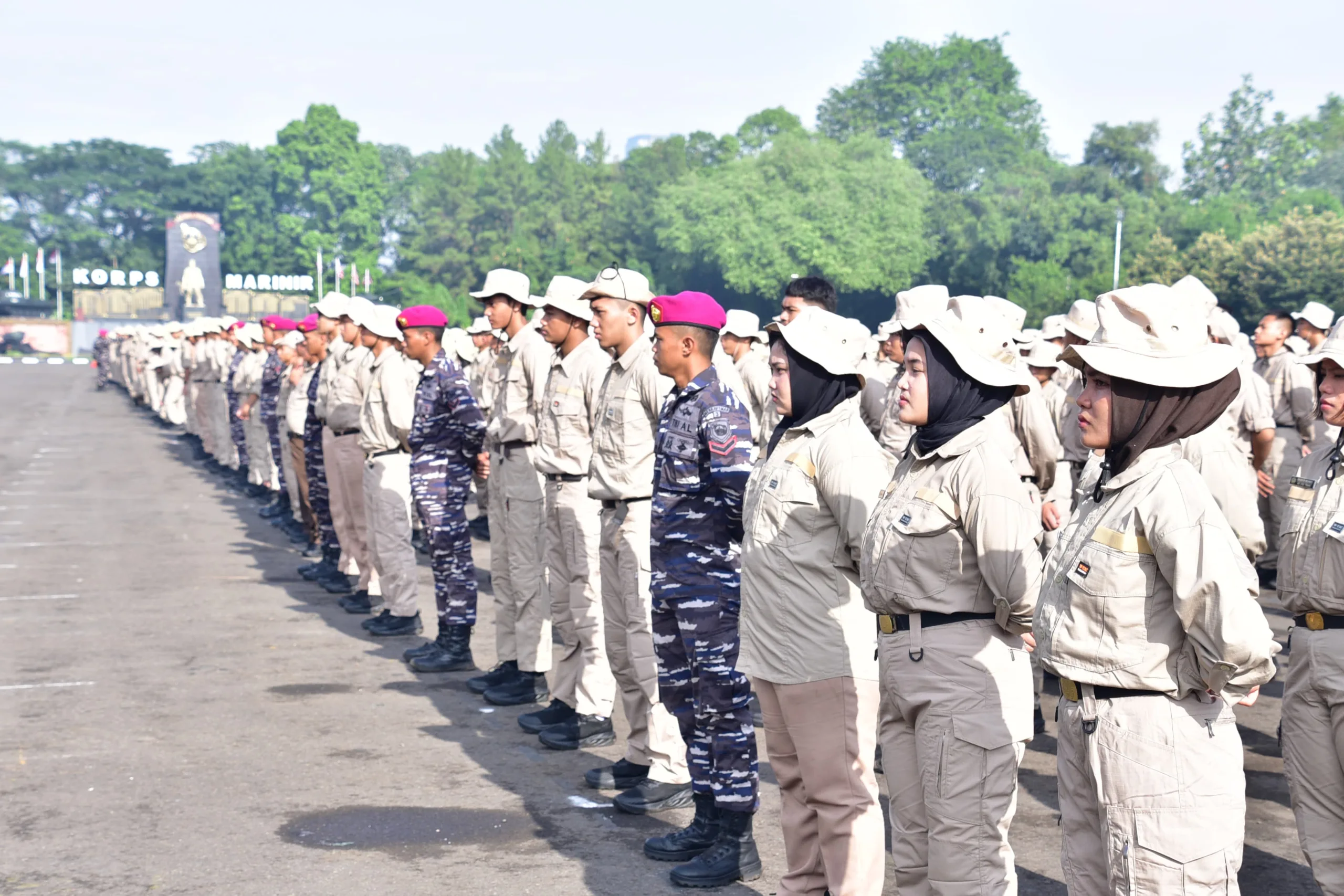 Ribuan Siswa SMA SMK Jakarta Ikuti KKRI di Pasmar 1, Wakil Panglima TNI Tandyo Budi Revita Berikan Pesan Bela Negara – Kutipan