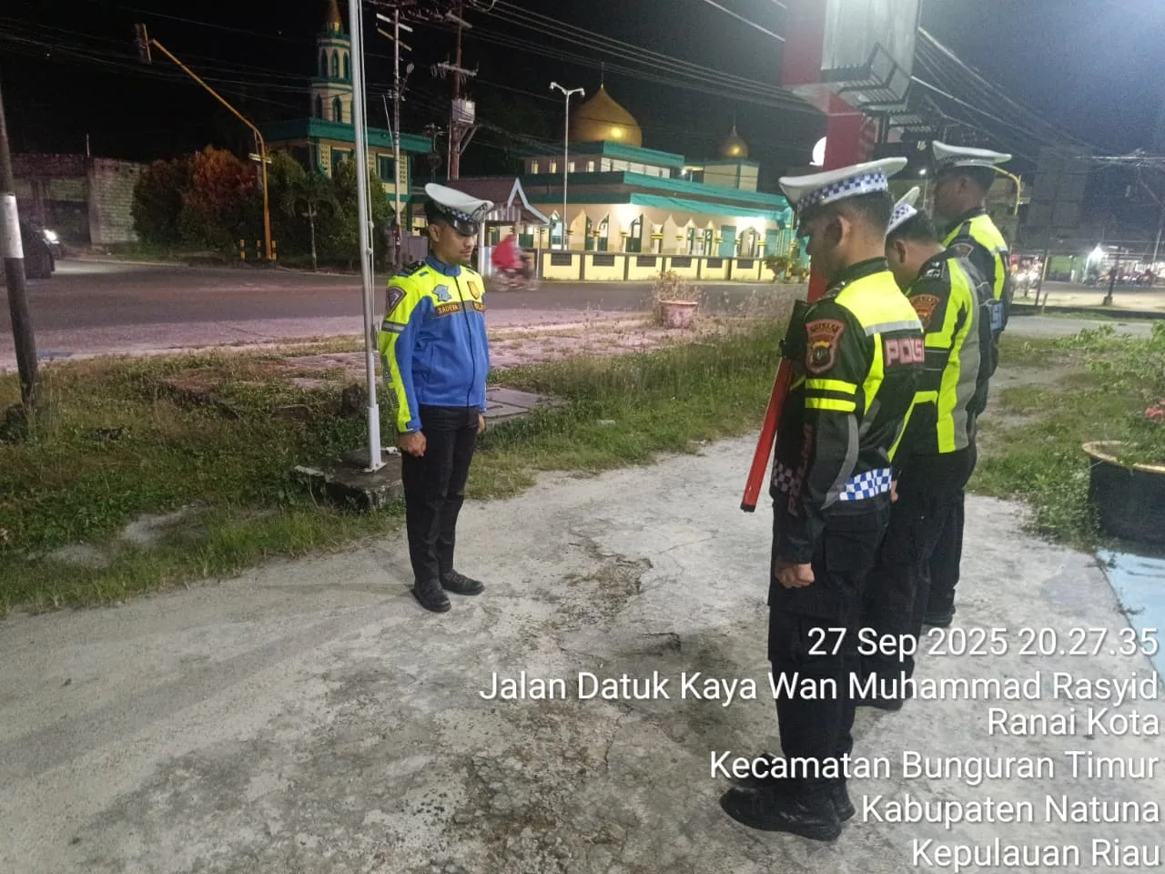 Ciptakan Kondisi Aman dan Tertib Lalu Lintas di Malam Hari, Satlantas Polres Natuna Gelar KRDYD – Kutipan