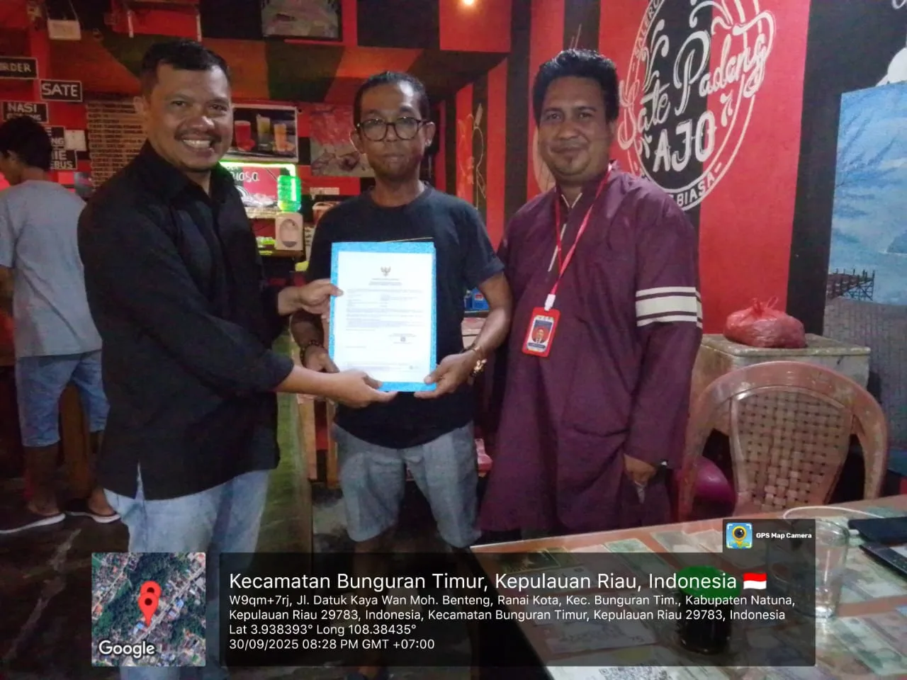 Pemerintah Kecamatan Bunguran Timur Dorong Sertifikasi Produk Halal Bagi Pelaku UMKM – Kutipan