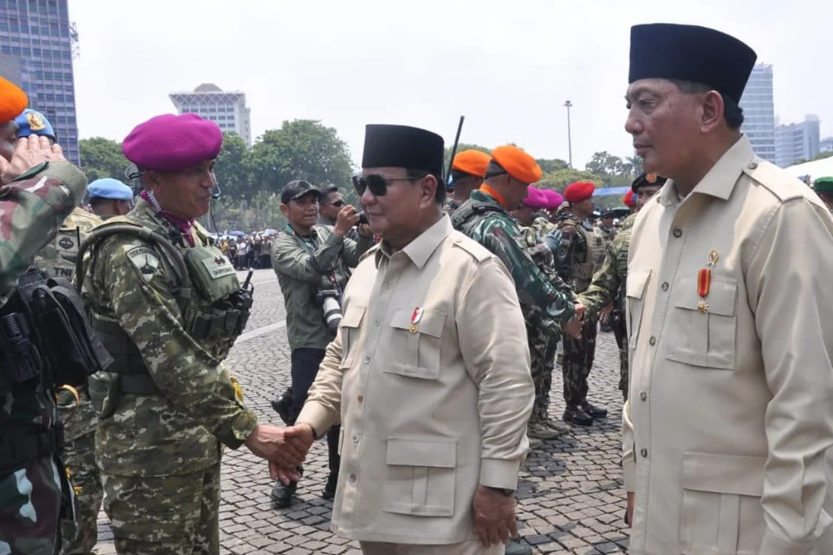 Aksi Gagah Prajurit TNI AL Pukau Presiden Prabowo di HUT ke-80 TNI – Kutipan