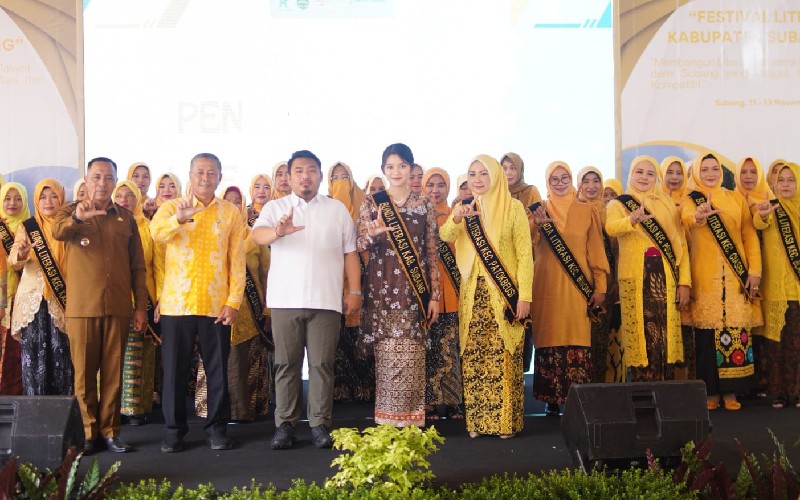 Buka Festival Literasi Subang 2025, Kang Rey: Literasi Itu Gaya Hidup Cerdas!