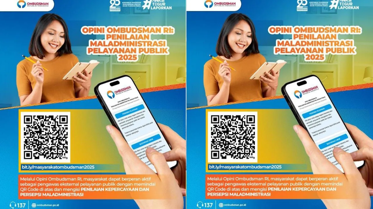Ombudsman Kepri Ajak Warga Isi Survey Penilaian Maladministrasi Pelayanan Publik Tahun 2025 – Kutipan