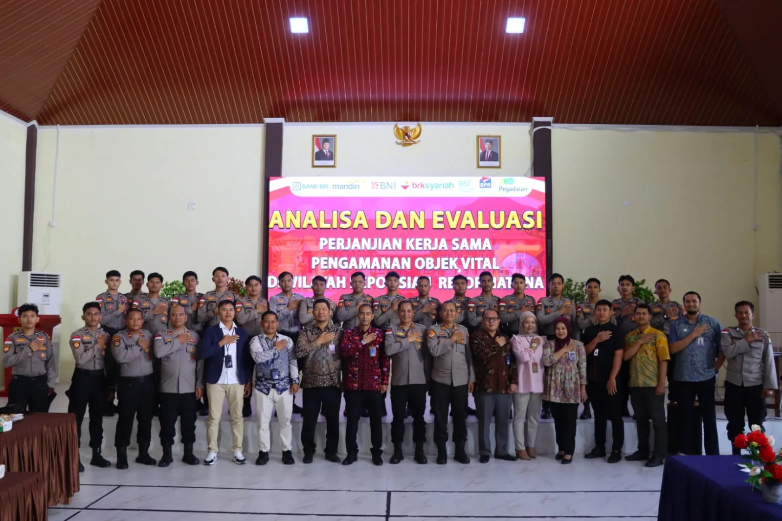 Polres Natuna Gelar Anev Perjanjian Kerja Sama Pengamanan Objek Vital Bersama Seluruh Pimpinan Bank ‎ – Kutipan