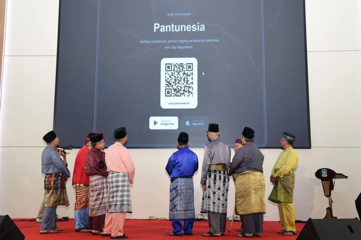 Aplikasi Pantunesia Resmi Diluncurkan di Kepri, AI Dihadirkan sebagai Penilai Pantun – Kutipan