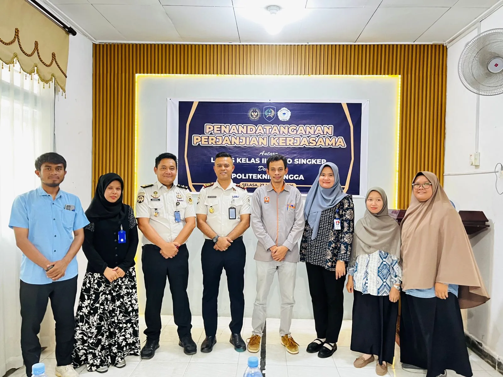 Lapas Dabo Singkep Teken PKS dengan Politeknik Lingga, Perkuat Pendidikan dan Pelatihan Warga Binaan – Kutipan