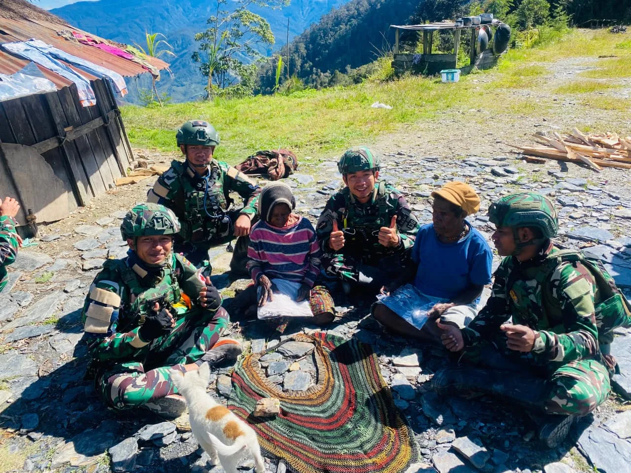 TNI Hadir Bawa Harapan di Puncak Jaya – Kutipan