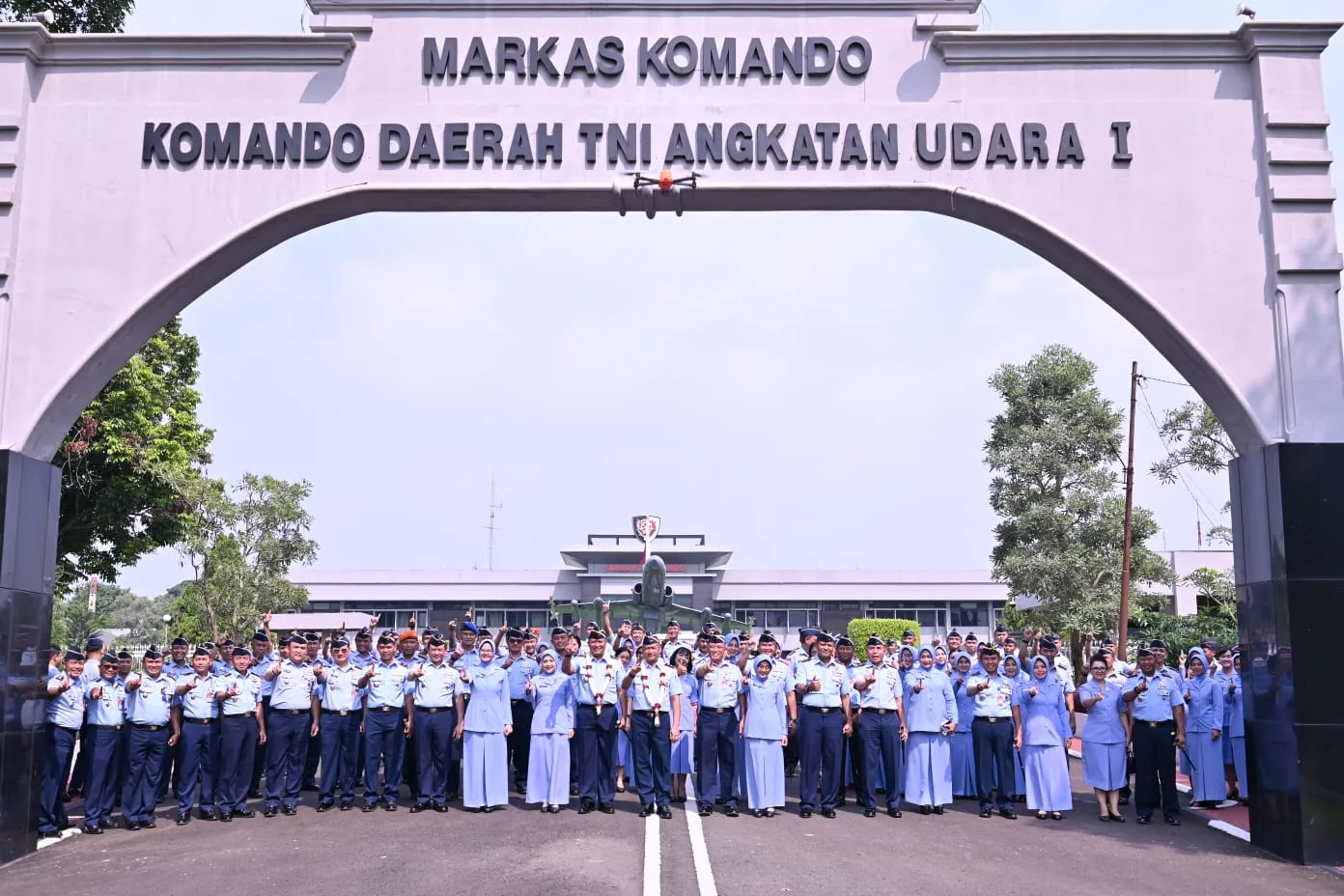 Danlanud RSA Natuna Hadiri Passing In dan Passing Out Pangkodau I di Jakarta – Kutipan