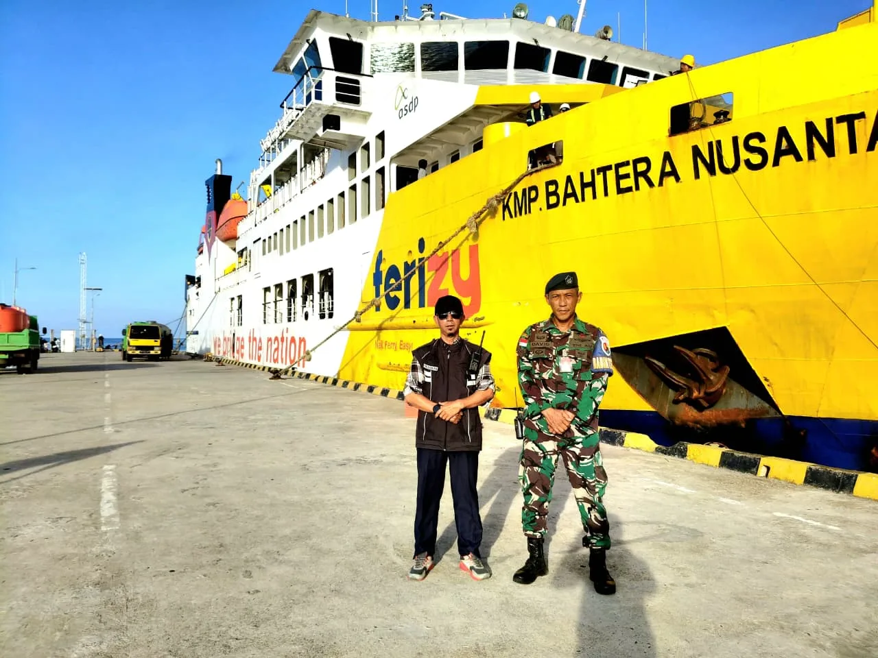 Babinterau Lanud Raden Sadjad Natuna Hadirkan Pelayanan Humanis Melalui Pengamanan Pelabuhan Penagi – Kutipan