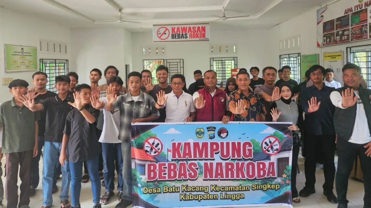 Pertegas Status Kampung Bebas Narkoba, Pemdes Batu Kacang Gelar Sosialisasi Pencegahan untuk Remaja – Kutipan