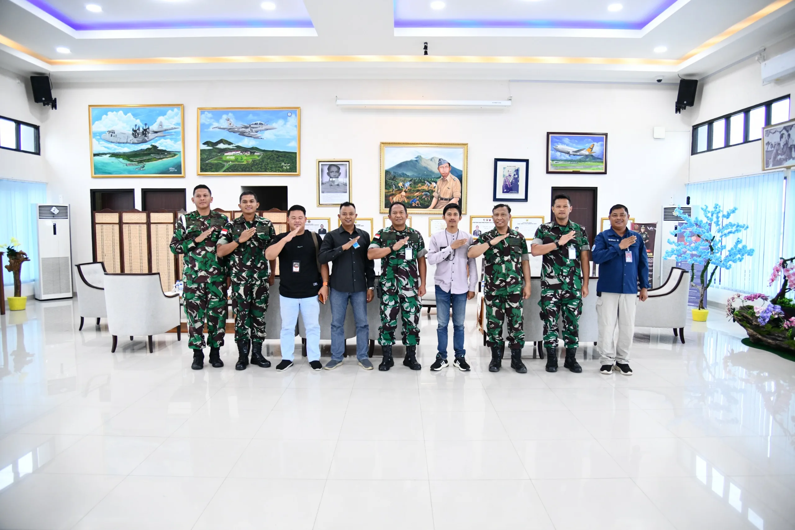 Pengabdian Tanpa Batas, Danlanud Raden Sadjad Semangati Media Natuna Menuju Kasau Awards 2026 – Kutipan