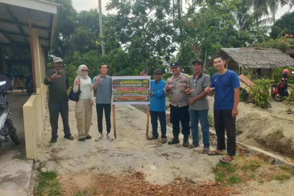 Selesaikan Swakelola, Kelurahan Sungai Lumpur Resmikan Dua Unit Drainase Baru – Anniesway